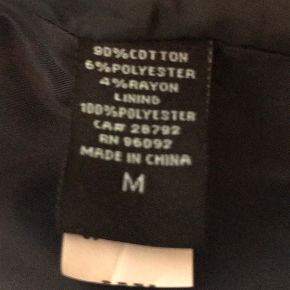 Cynthia Rowley Dark Blue with dots blazer jacket - Picture 6 of 7